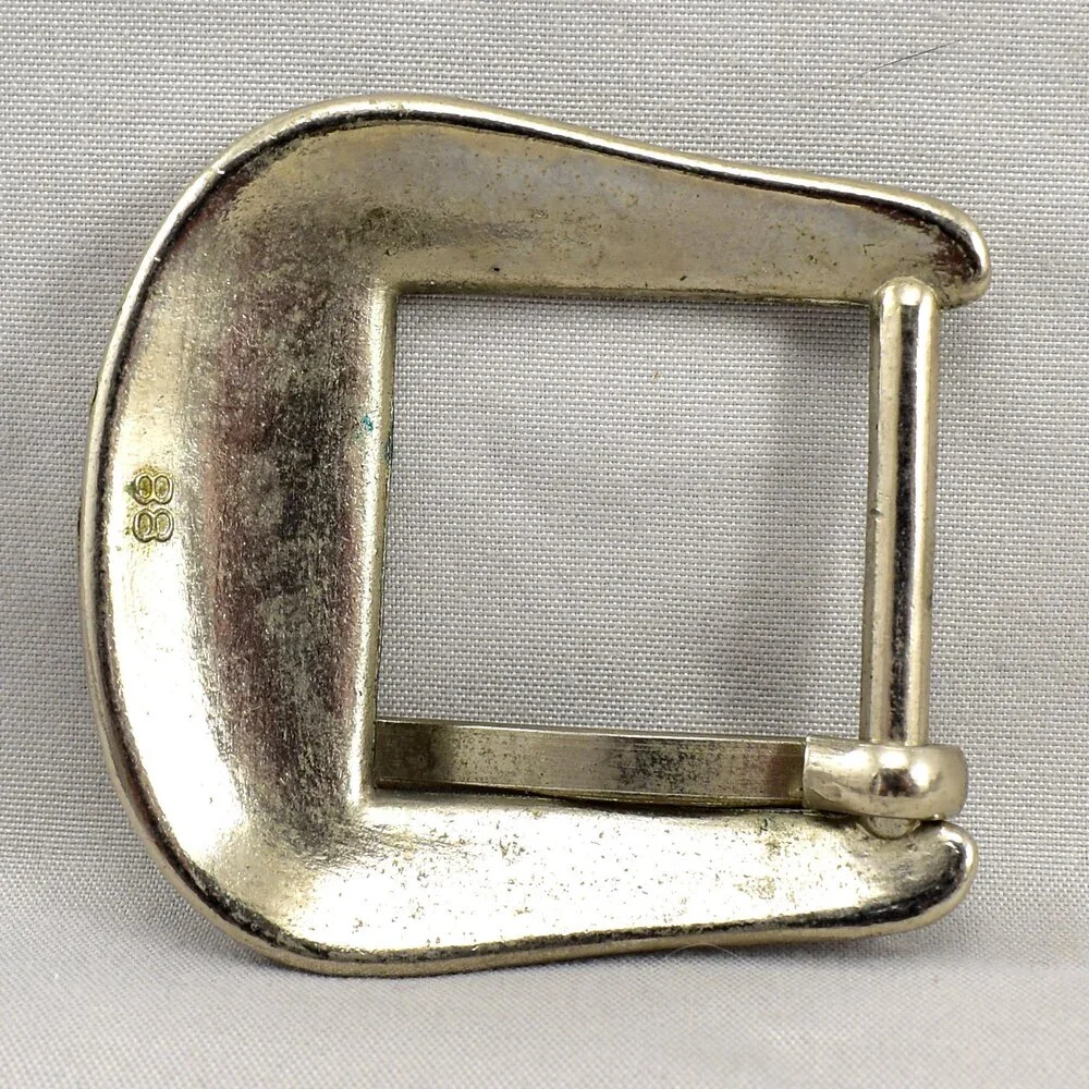 Vintage Belt Buckle Pin Buckle Ornate Filigree‎ Engraved Western Gift